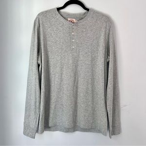 Brooks Brothers basic grey long sleeve tee